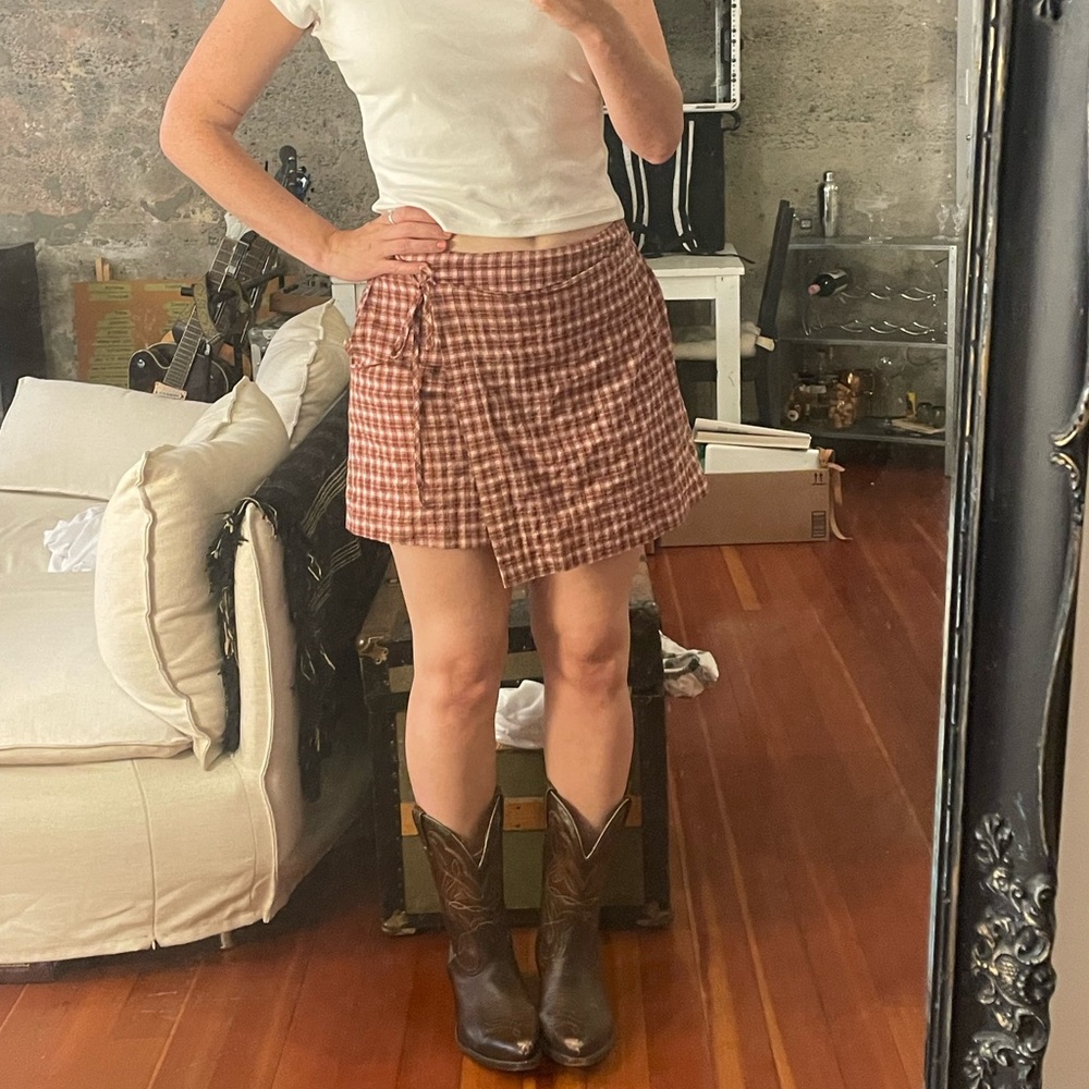 🍓3/$20🍓 Plaid Wrap Skirt